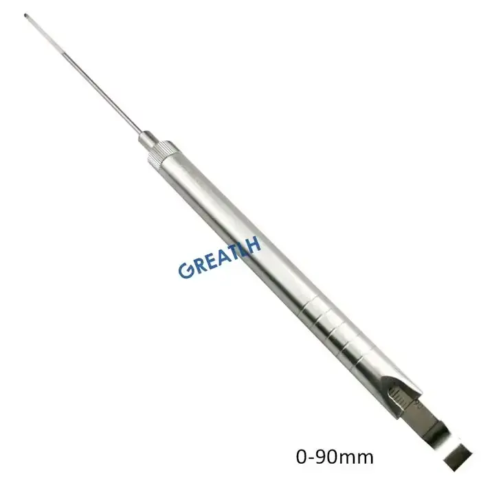 Jauge de profondeur 0mm à 30mm /60mm/40mm/90mm, Instruments chirurgicaux vétérinaires orthopédiques