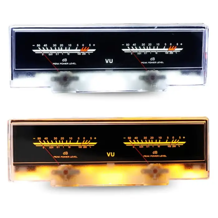 Panneau compteur VU analogique précis