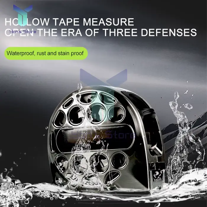 MeaccelerTape-Mètre en acier inoxydable