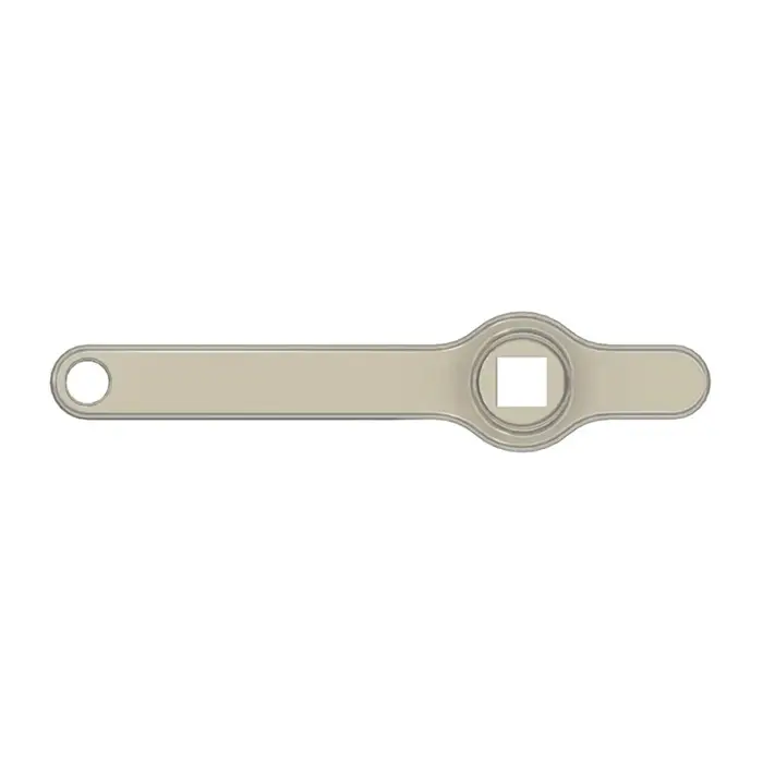 Clé ventilation radiateurs en acier inoxydable, clé purge plomberie, noyau trou 5Mm R9UF