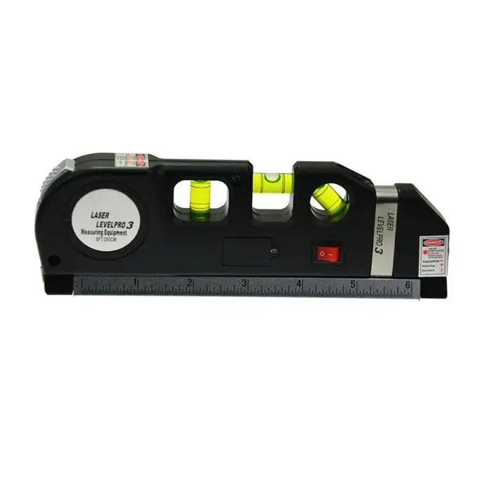 Niveau Laser Horizon mesure verticale 8 pieds aligneur règles Standard et métriques