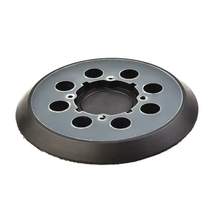 Disque de ponçage de 5 pouces, 125mm, tampon de support, roue Abrasive à crochet et boucle à 8 trous