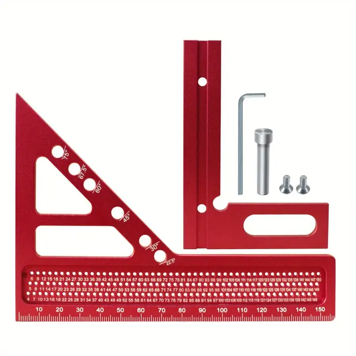 Règle de mesure 3D en alliage d'aluminium
