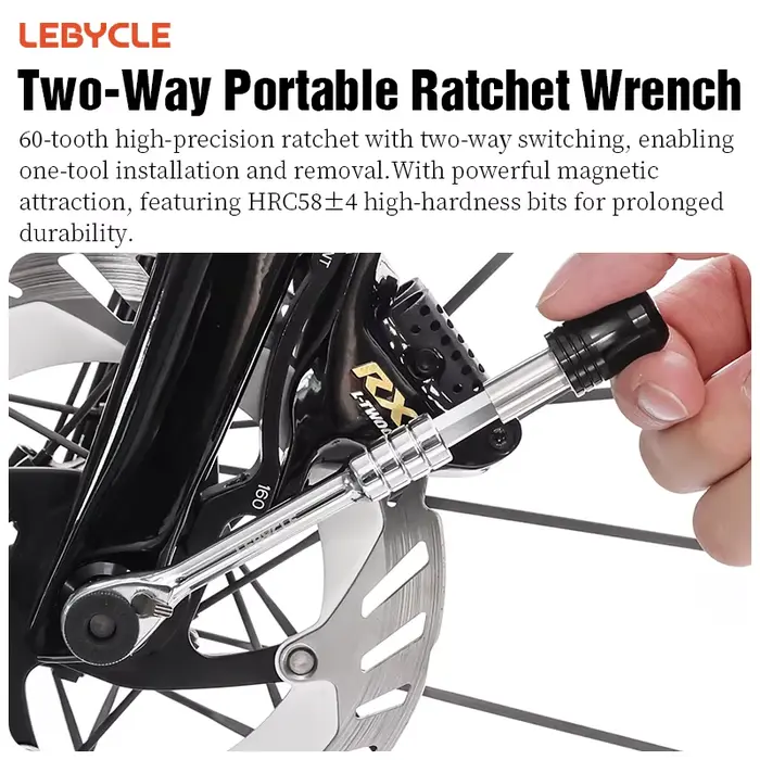 LEBYCLE clé à cliquet outil vélo clé