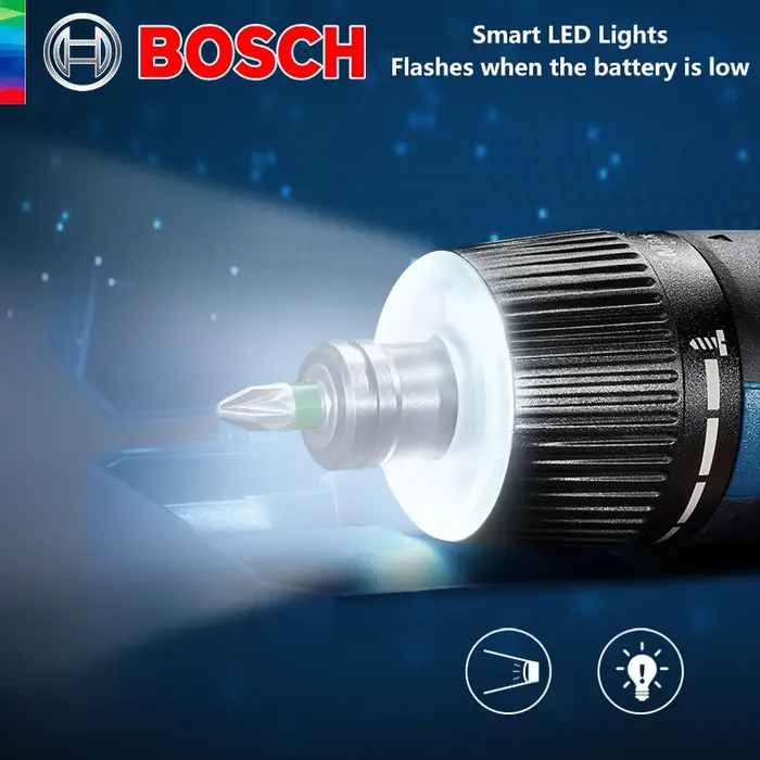 BOSCH GO 3 tournevis sans fil 3.6V batterie Lithium-ion perceuse sans fil Rechargeable avec boîte Bo
