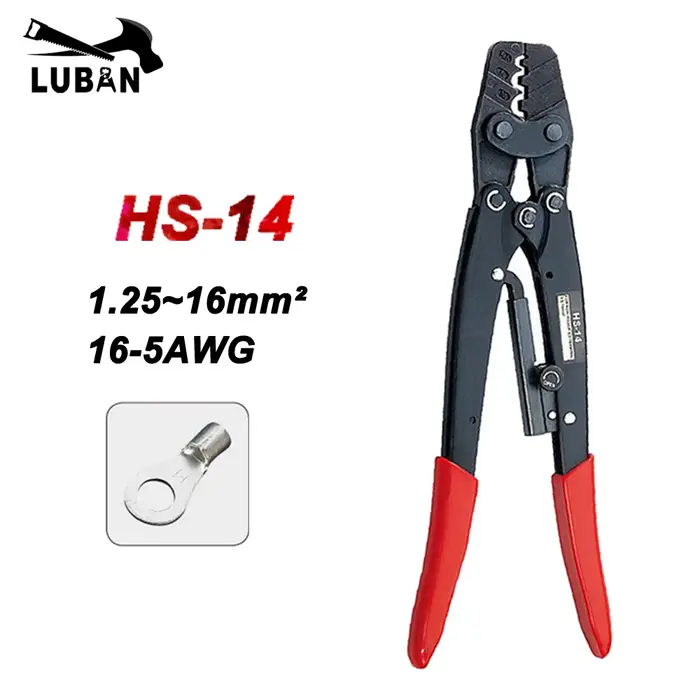 Pince à sertir pour bornes Non isolées, 1.25-38mm, pince à sertir facile, connecteur de fil, outil d