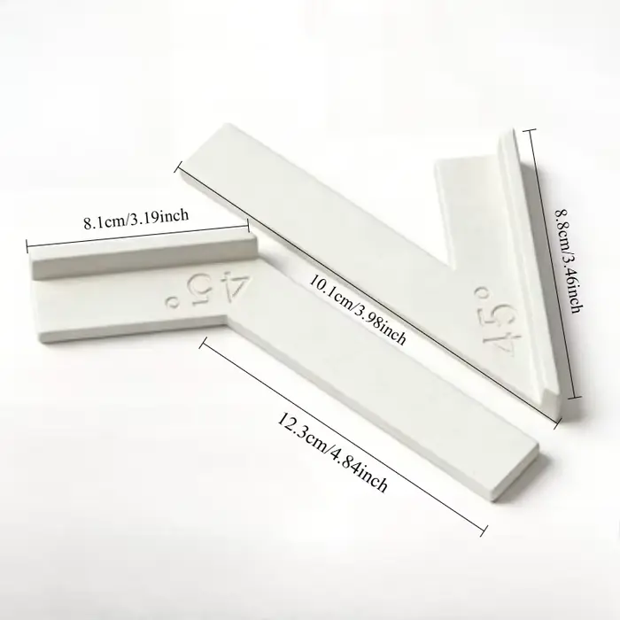 2 pièces – Guide d'angle 3D imprimé pour le travail du bois