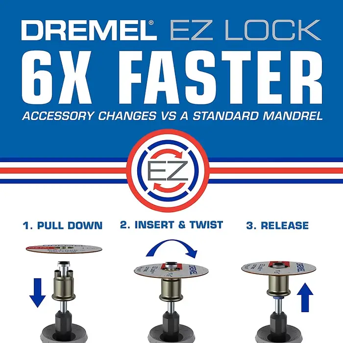 Dremel – roue de coupe en bois EZ544 EZ Lock