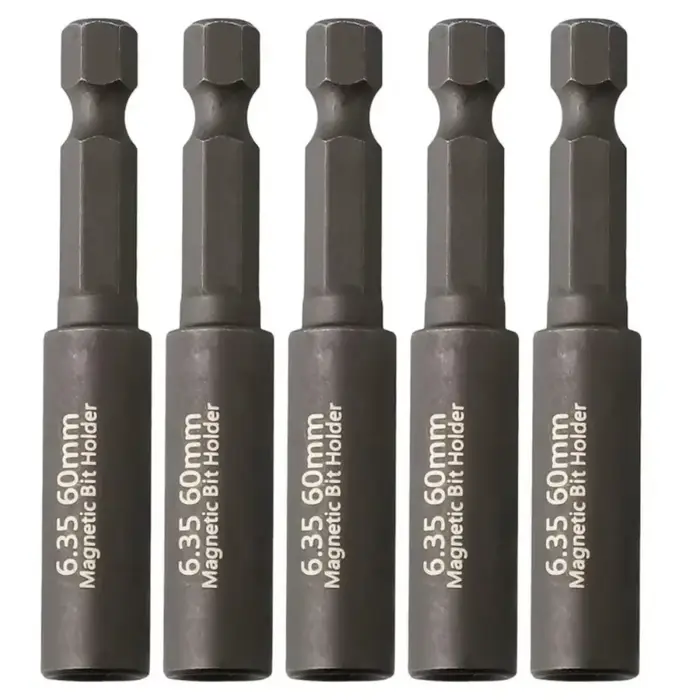 Tige d'extension magnétique pour embouts de tournevis 60 mm