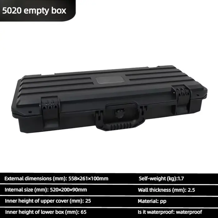 Boîte de Protection de sécurité en plastique technique, boîte à instruments multifonctionnelle étanc