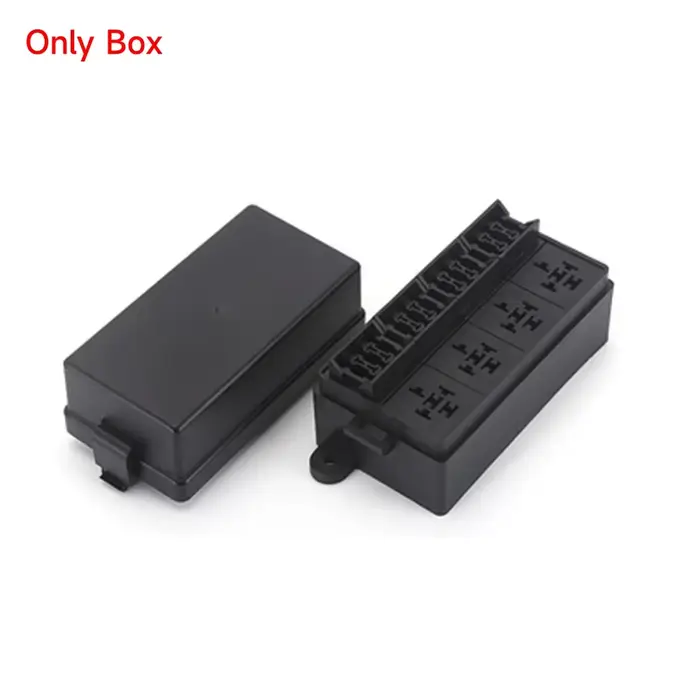 Boîte de relais de fusible de voiture à 4 fentes de relais, Protection de Circuit pré-câblée 12V, po