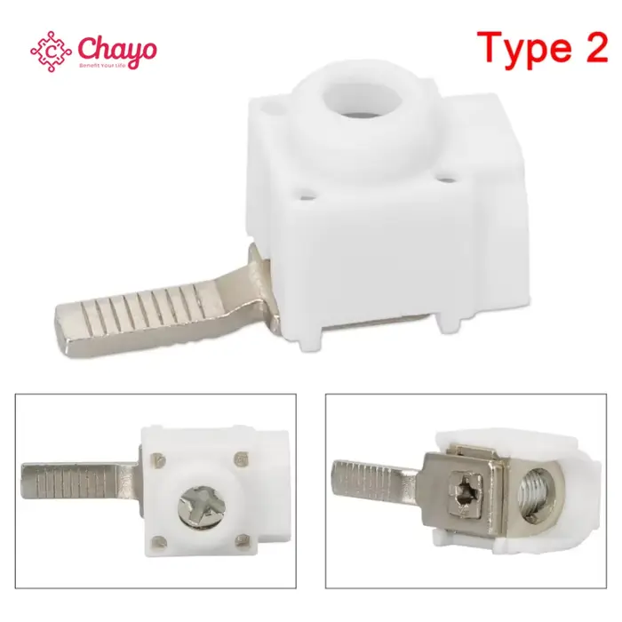 Livraison Gratuite 10 Pièces/Lot 25 Mm² Bornes pour Busbar Disjoncteur Boîte de Distribution Fil Électrique Connecteur TONGOU