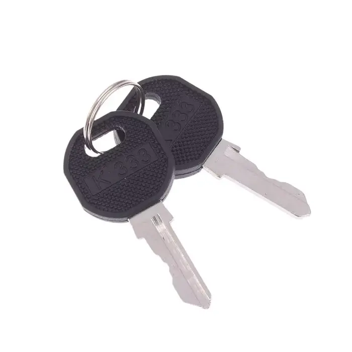 2 pièces K333 clés clé de casier de caravane pour Emka EK333 Elddis clé