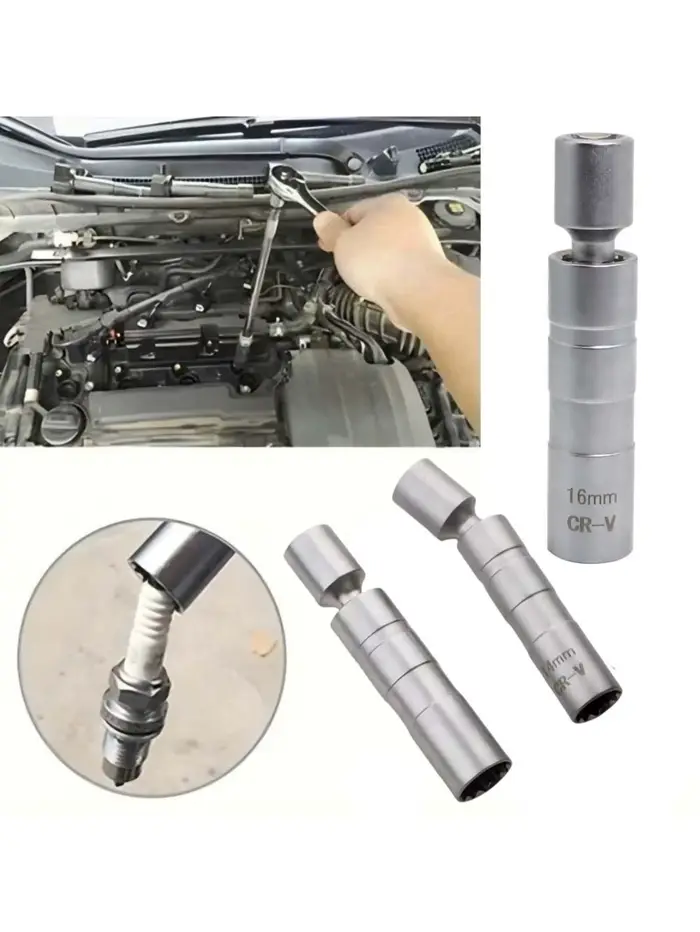 Adaptateur de clé à douille pour bougie d'allumage