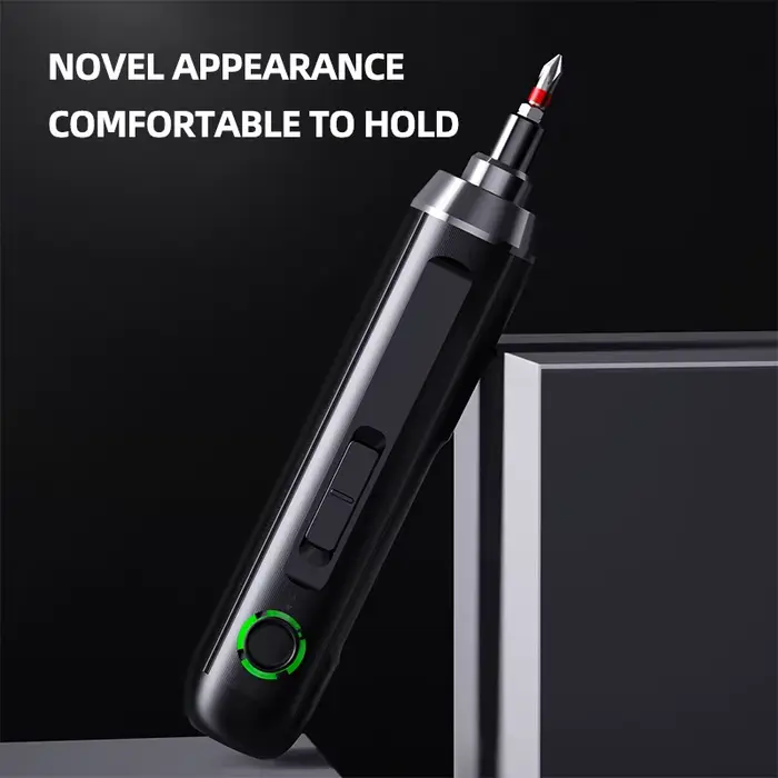 Tournevis électrique Deli sans fil rechargeable avec batterie au lithium