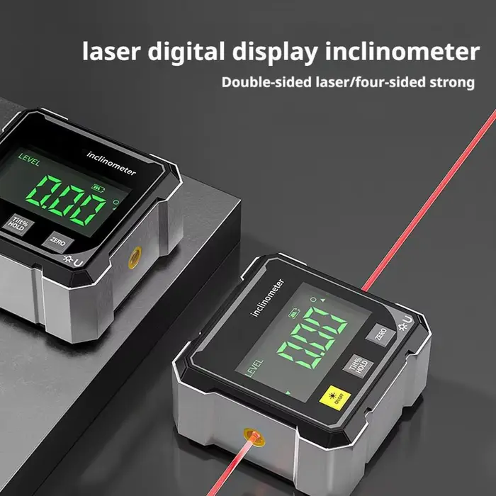 Inclinomètre laser magnétique