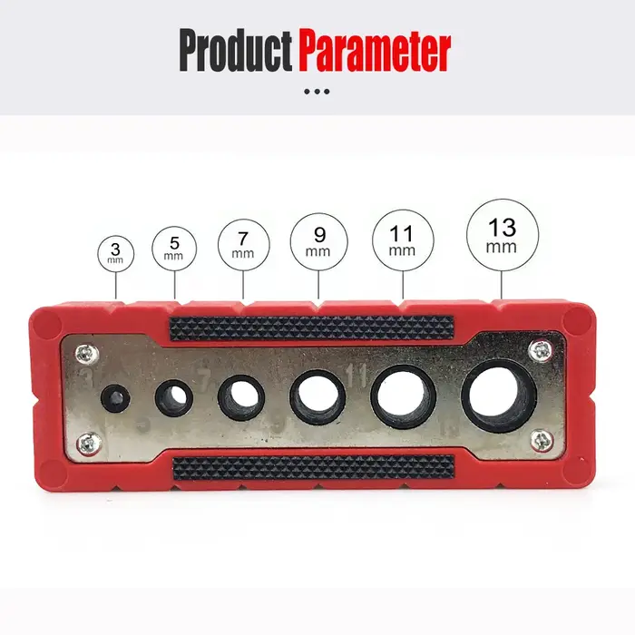 Perforateur de trous multifonctionnel 2-12/3-13mm