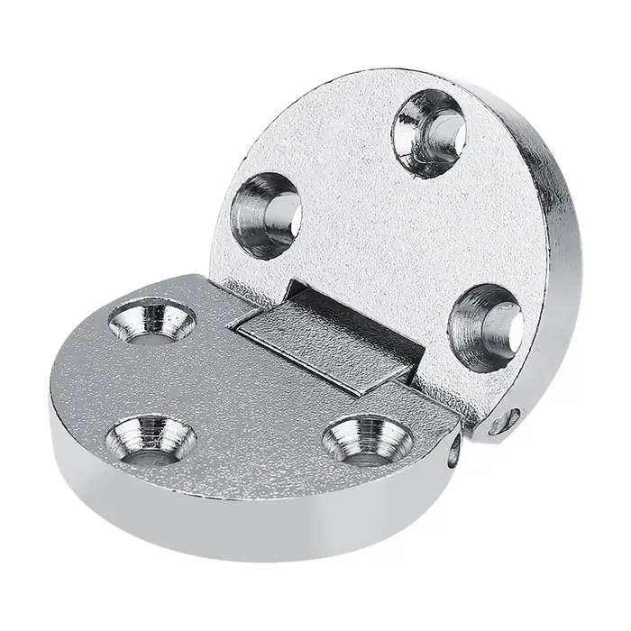 Charnières de table pliante auto-portantes en alliage de zinc