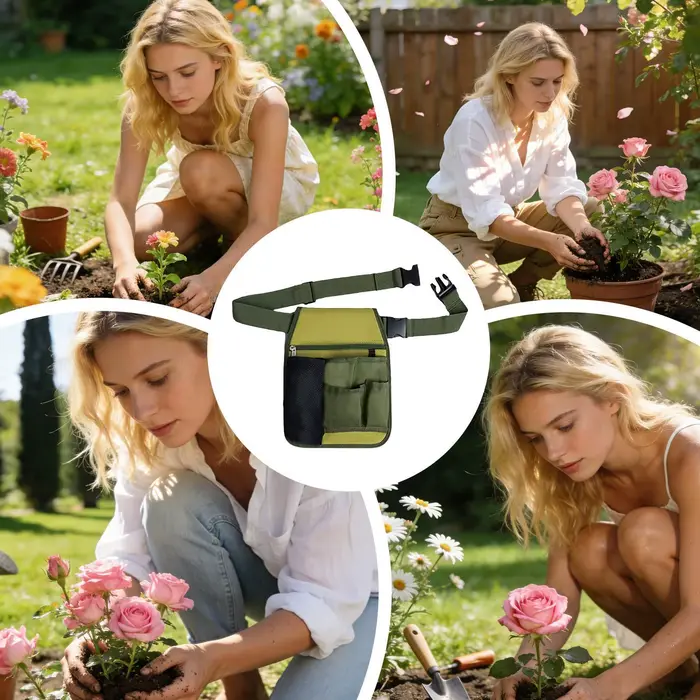 Sac de rangement pour outils de jardinage