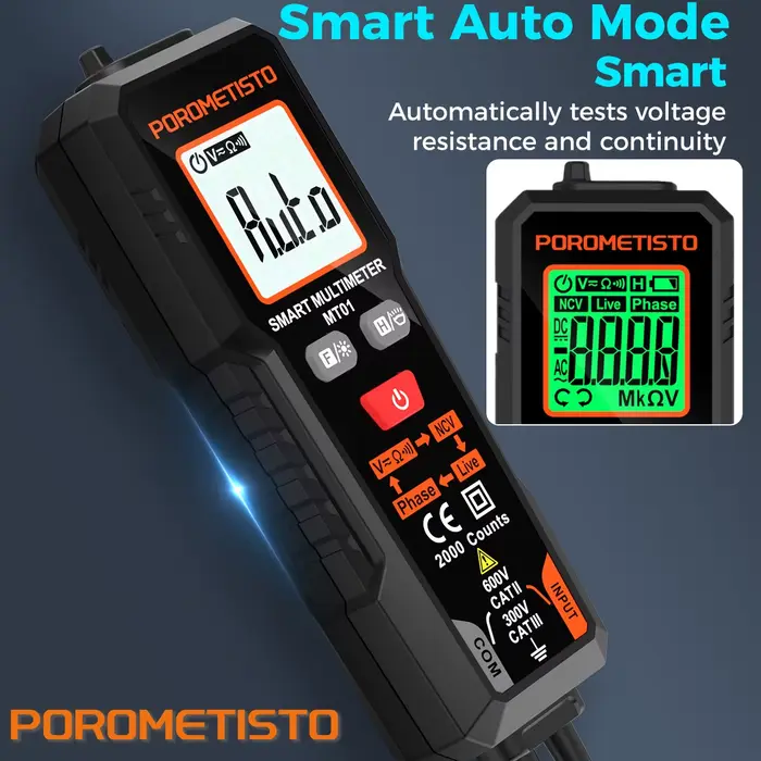 Multimètre numérique intelligent MT01