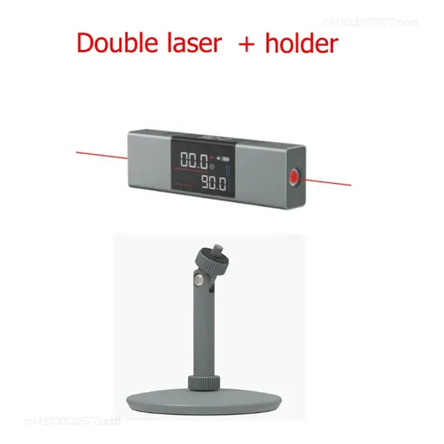 Duka ATuMan LI1 rapporteur Laser inclinomètre numérique mesure d'angle 2 en 1 règle