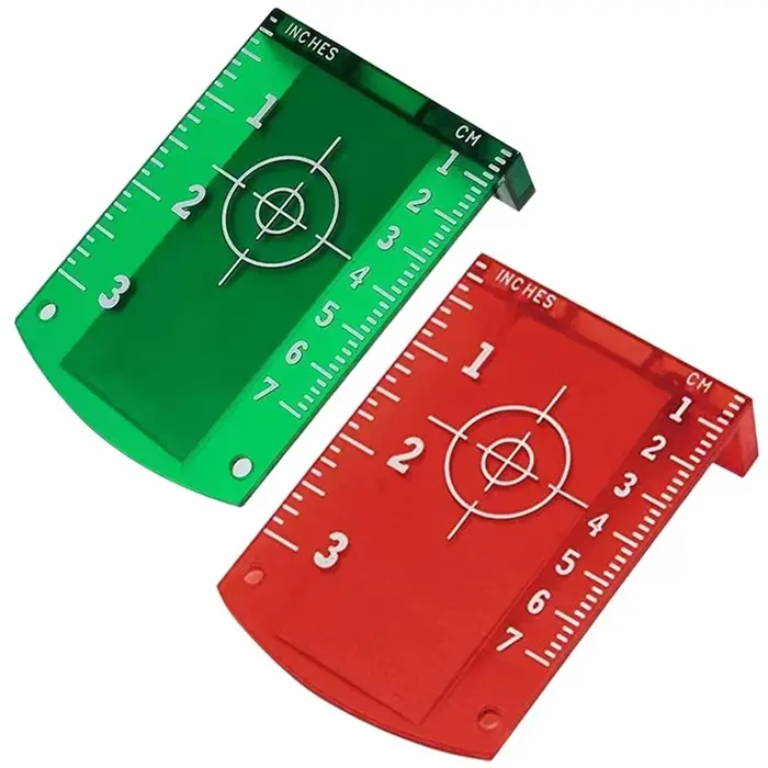 Niveau Laser cible magnétique rouge/vert