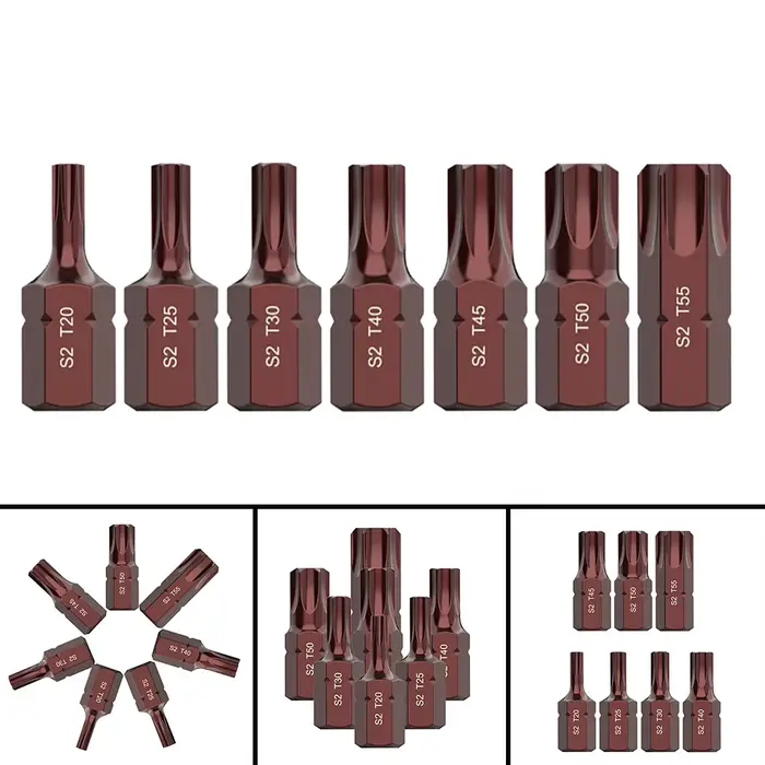 Embouts de tournevis Torx électrique en métal