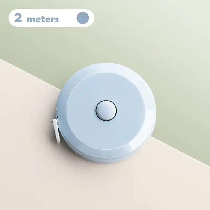 Mètre Ruban Souple Rétractable Auto-Bloquant de 1