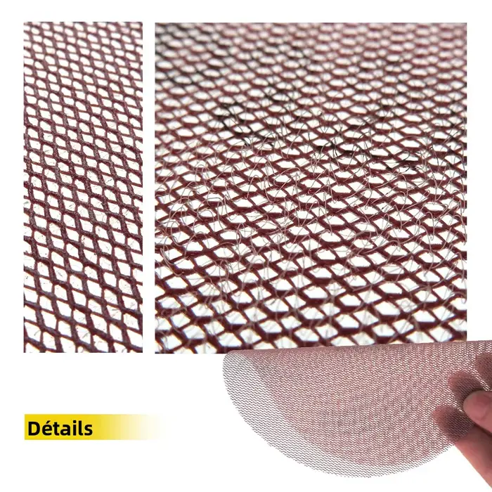 Disques de ponçage en filet Anti-poussière