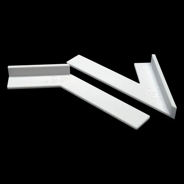 2 pièces Guide d'angle de 45 degrés pour le travail du bois