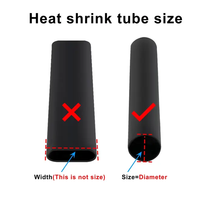 Tube thermorétractable 5M 4:1