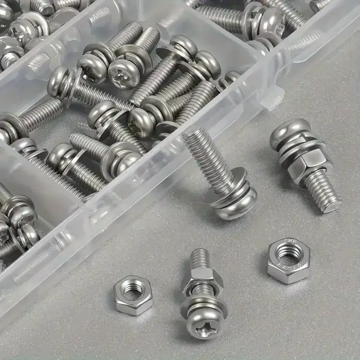 Kit d'écrous et de boulons hexagonaux - 320 pièces/120 pièces