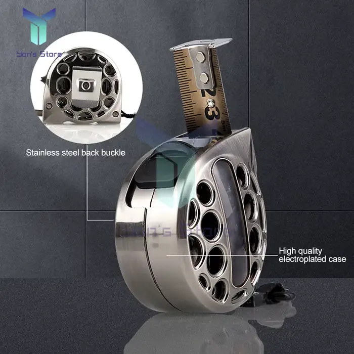 MeaccelerTape-Mètre en acier inoxydable