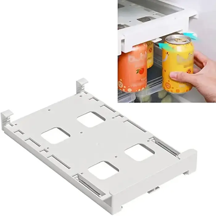 Boîte de rangement pour réfrigérateur peu encombrante
