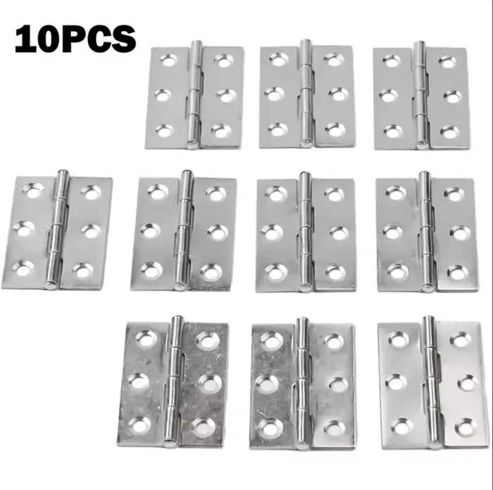 Charnières de porte en acier inoxydable