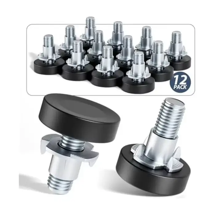 8PCS Gifts Adjustable Furniture Leveling Feet Furniture Levelers Hardware Tools Leg Levelers Table F