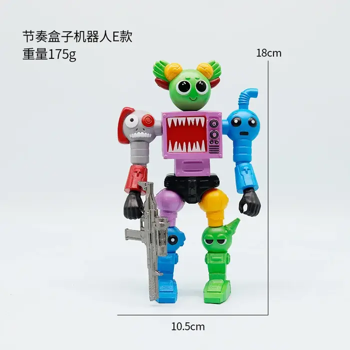 Nouvelles figurines Sprunki de haute qualité, figurines de collection, modèles de poupées, ornements de bureau pour les fans de jeux, périphériques de jeu Rhythm Box.