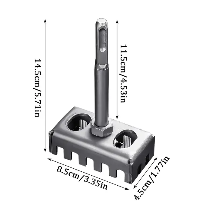 Ouvre-perceuse d'expansion de trou de boîte de coupe