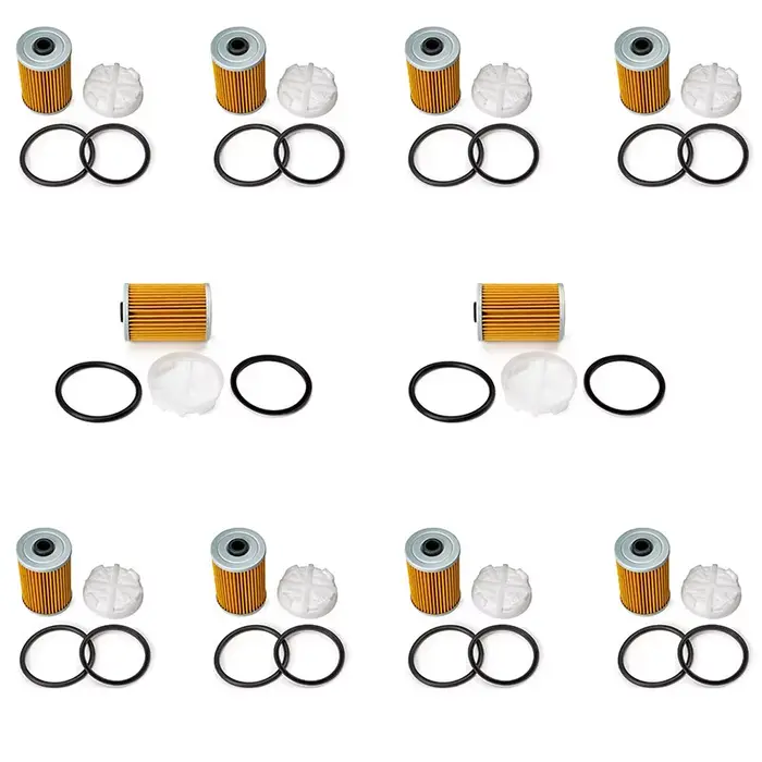 10 x jeu de filtres de module de carburant pour moteurs Mercruiser 2004 + MIE & Bravo 5,0 L, 5,7 L,