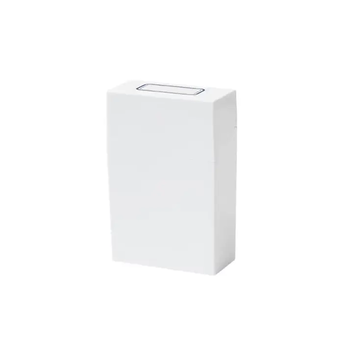 Boîte de rangement de bureau à couvercle rabattable, Mini idole blanche, carte Photo, orangiseur, pe
