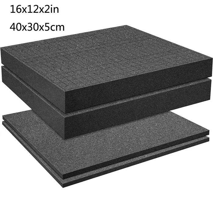 Insert en mousse de sélection, mousse de sélection et de déplage, feuille de pré-cube de déplumée av
