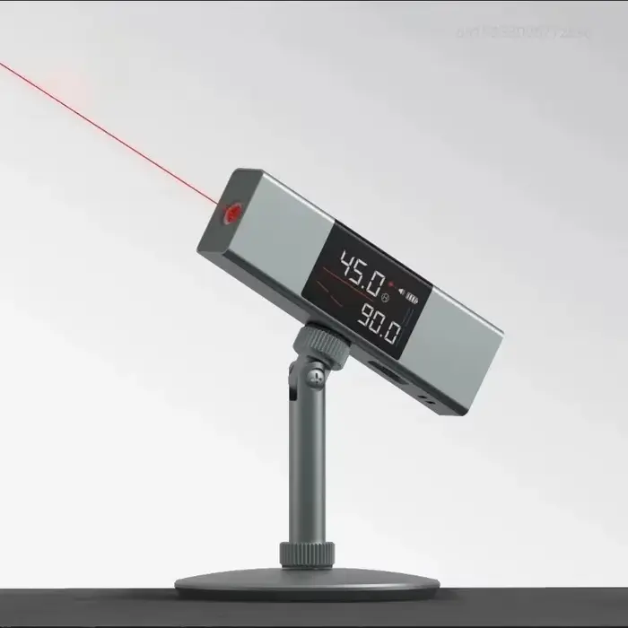 Duka Laser Protractor Inclinomètre numérique Mesure d'angle 2 en 1 Niveau