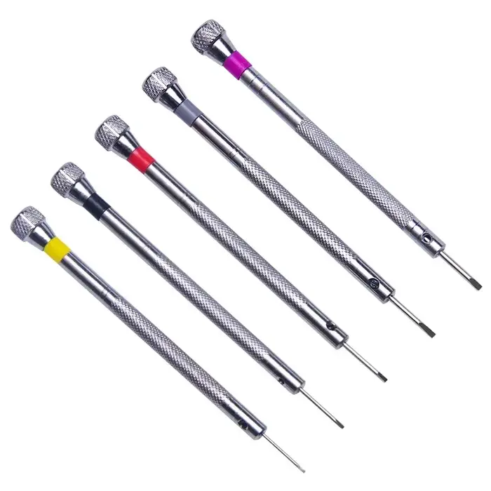 Tournevis en acier pour la réparation de montres