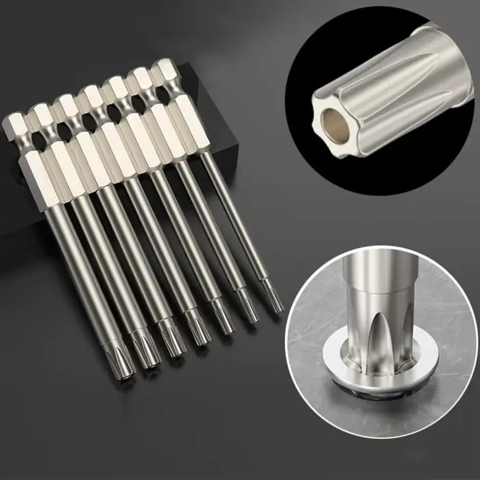 Jeu d'embouts de tournevis magnétiques Torx