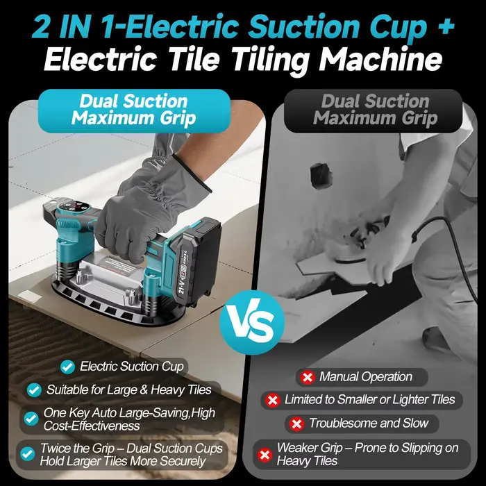 Makita – Machine de pose de carreaux à 9 vitesses, 400KG, nivellement par vibrations, outil électriq