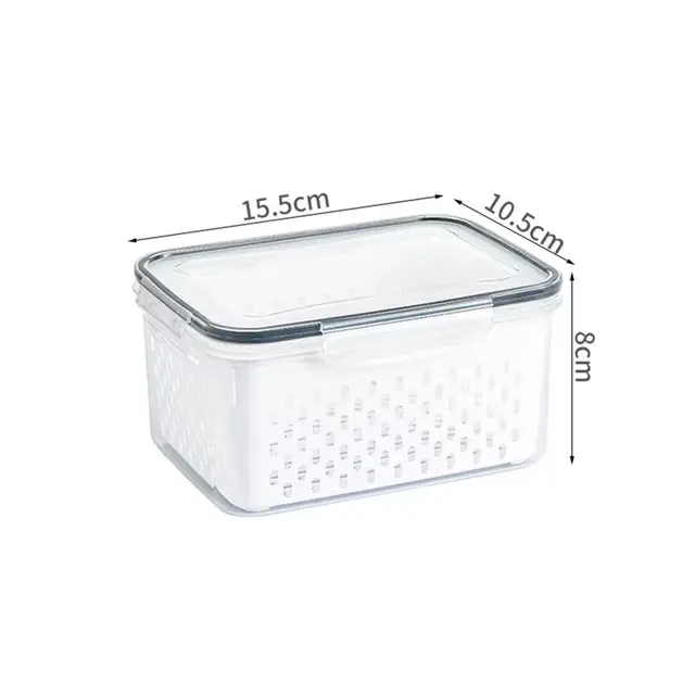 Boîte de rangement pour réfrigérateur, organisateur de réfrigérateur, boîtes de fruits et légumes fr