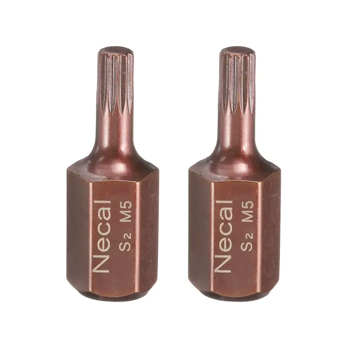 Embout de tournevis Torx tige hexagonale 30mm S2 acier sécurité inviolable tête