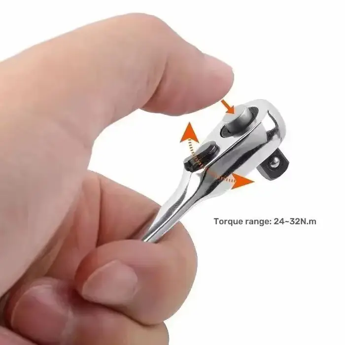 Mini clé à cliquet triple 1/4
