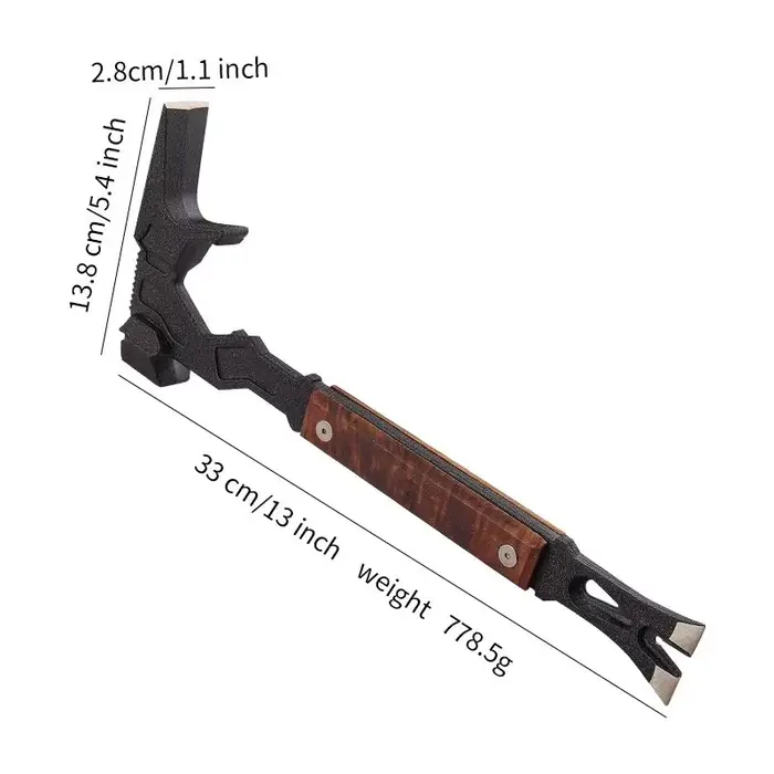 Marteau de survie extérieur multifonctionnel