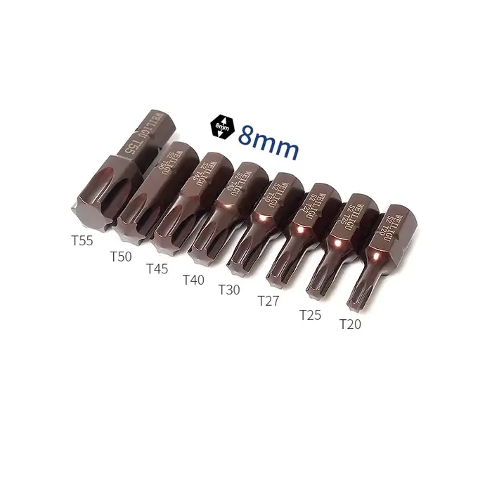 Tournevis Torx magnétique court 5/16 '8mm